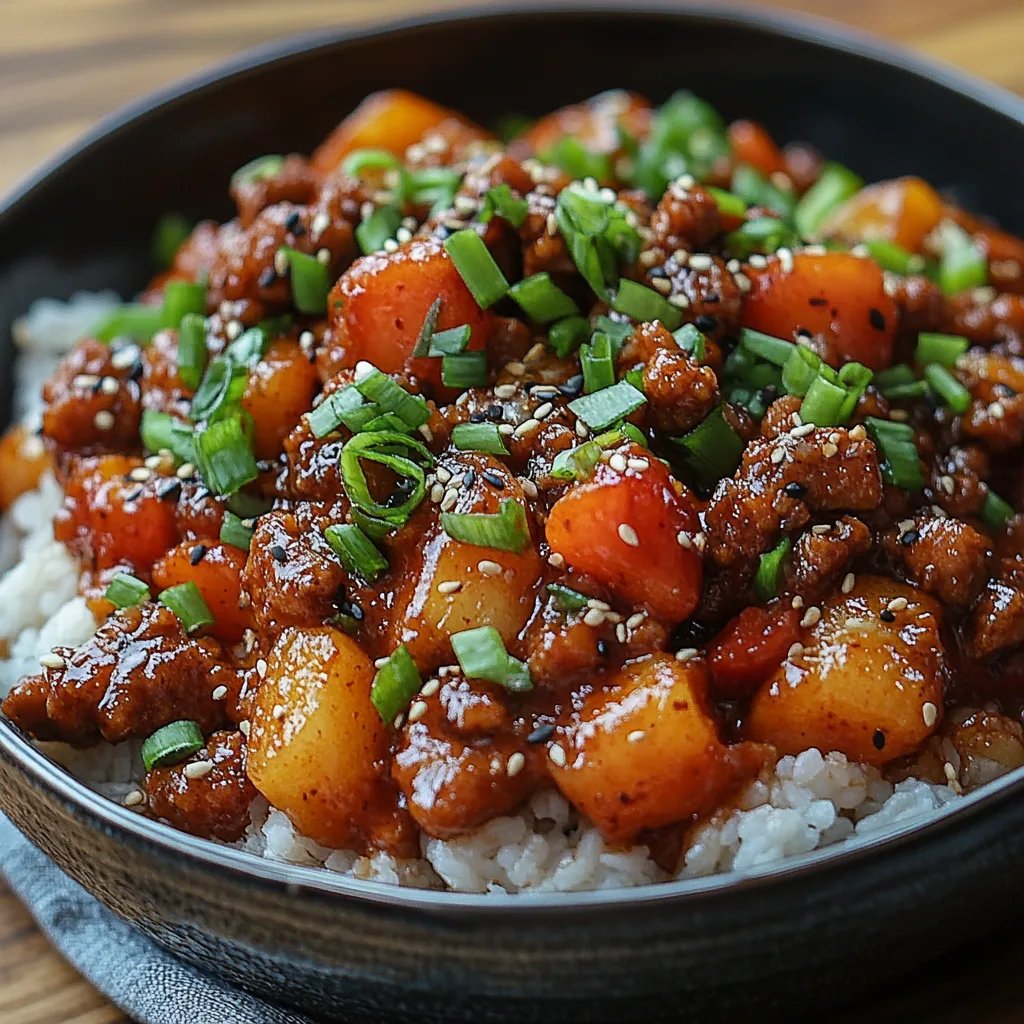 Hackfleisch-Truthahn Rezept (koreanische Art): Ein Unglaublich Ultimatives Gericht für 4