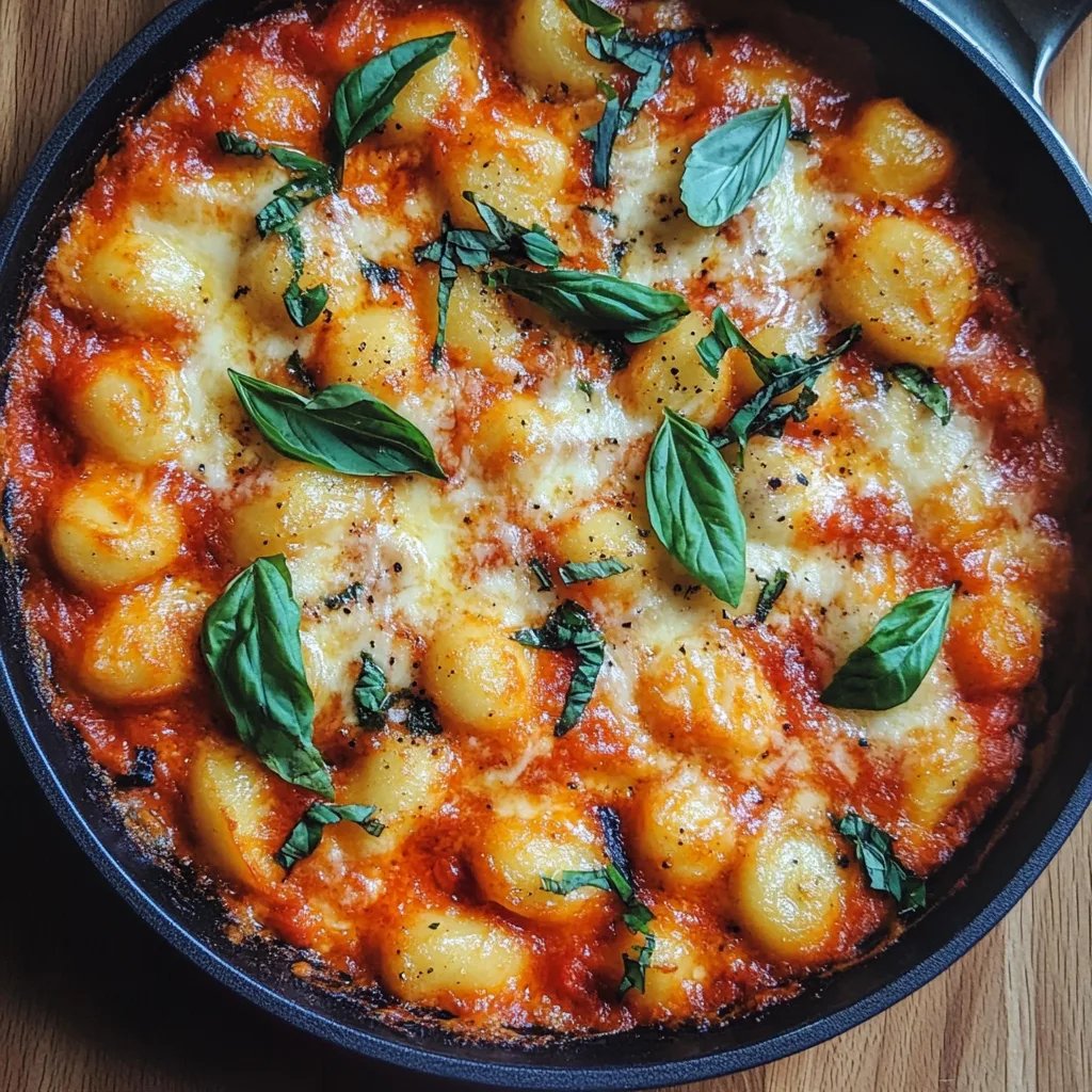 Einfacher Gnocchi-Tomaten-Auflauf