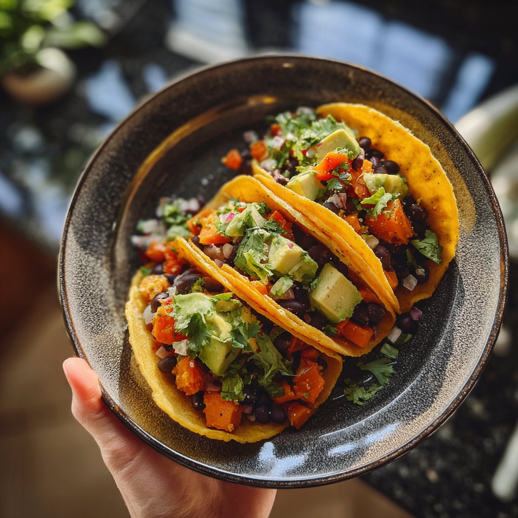 Crispy Sweet Potato Tacos