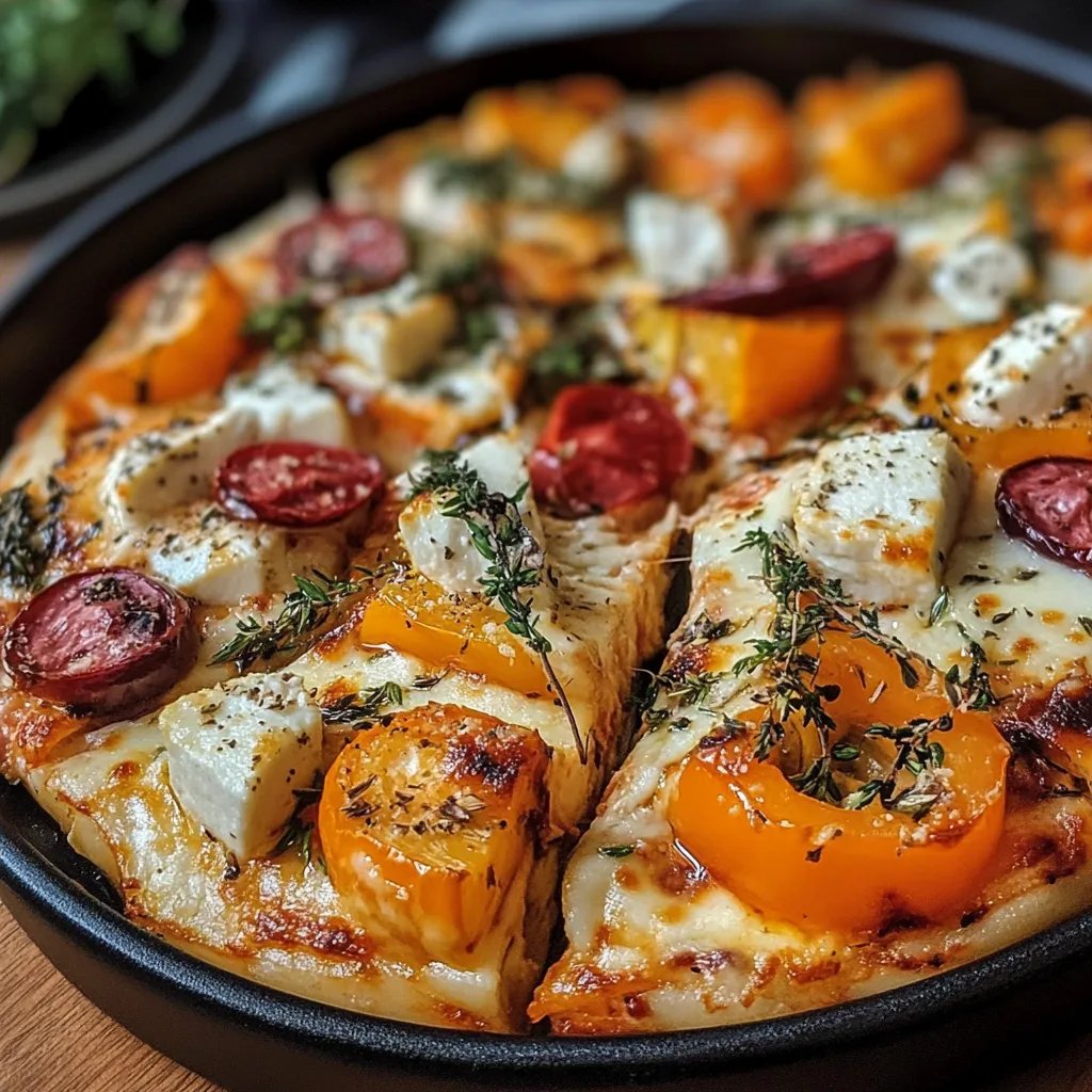 Ofenkürbis mit Feta