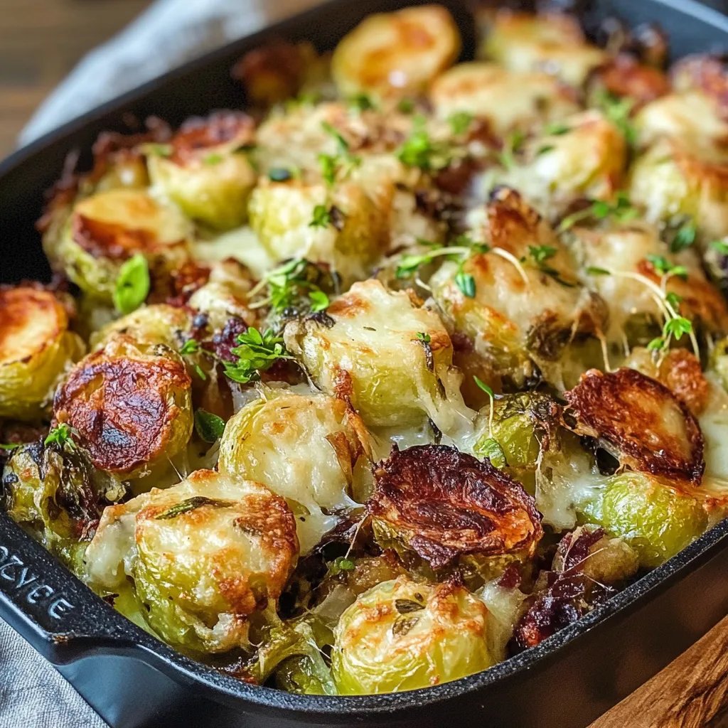 Rosenkohl Kartoffel Auflauf