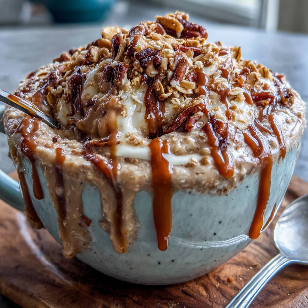 Protein Haferbrei Erdnussbutter