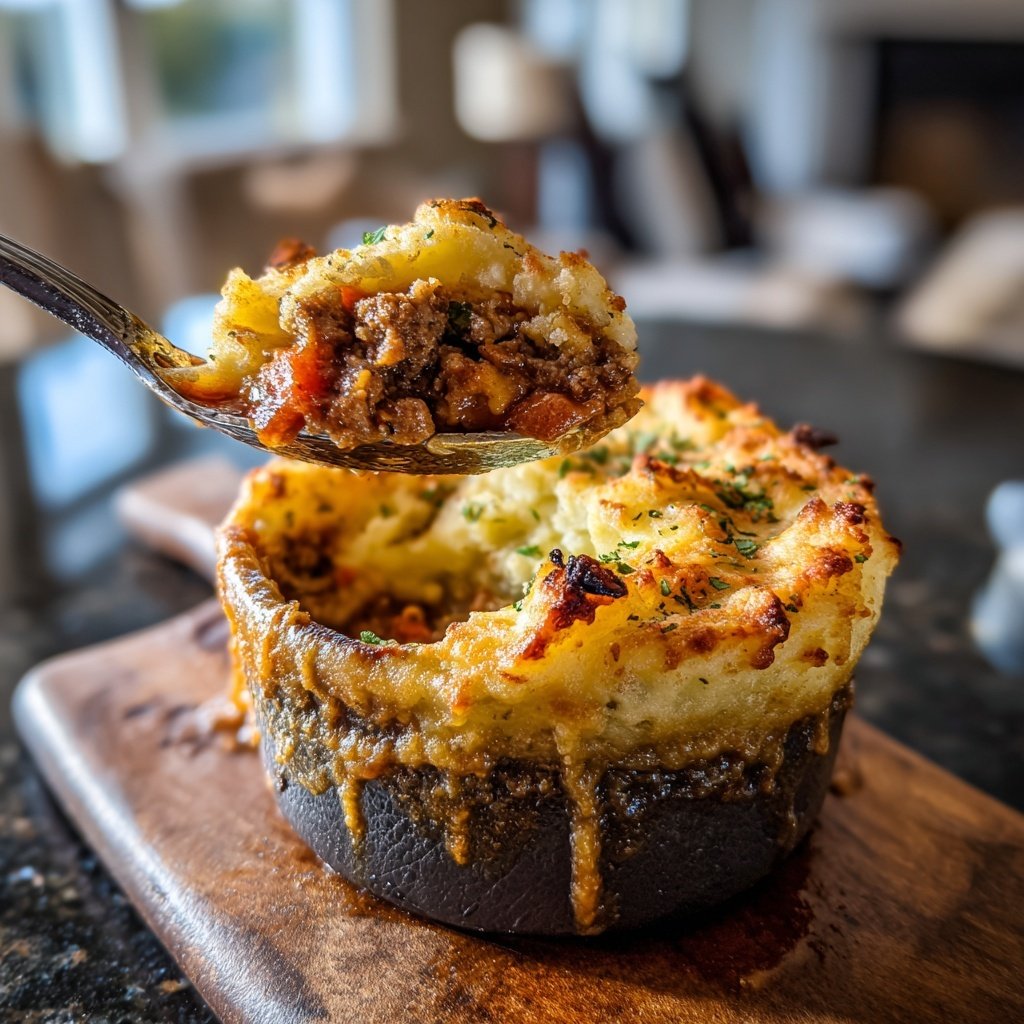 Würziges Wurst Shepherd's Pie