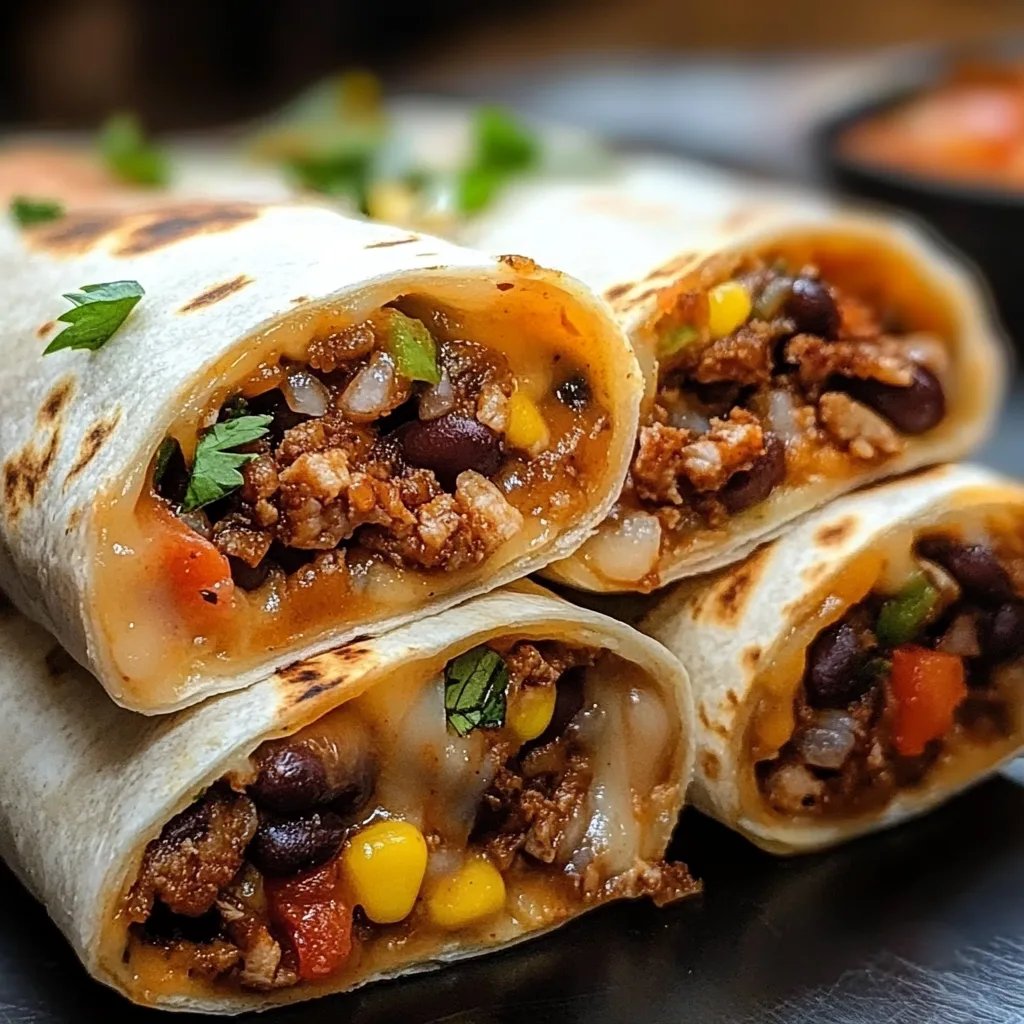 Burritos: Ein Unglaubliches Ultimatives Rezept für 5 Portionen
