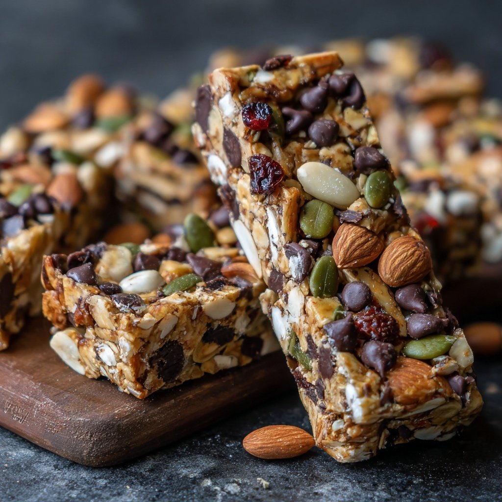 Nussige Protein Trail Mix Riegel