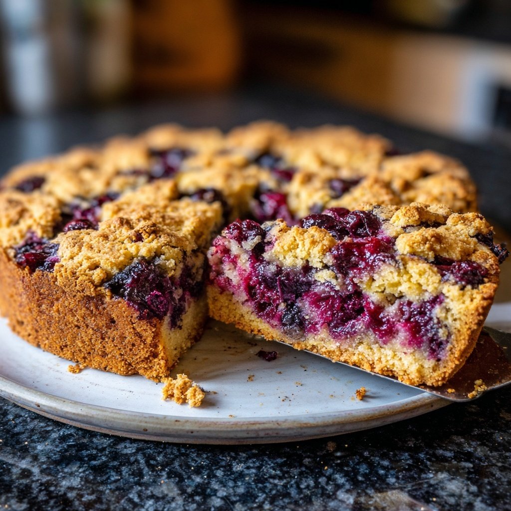Zitrone Blaubeeren Sauerteig mit Mohnsammen