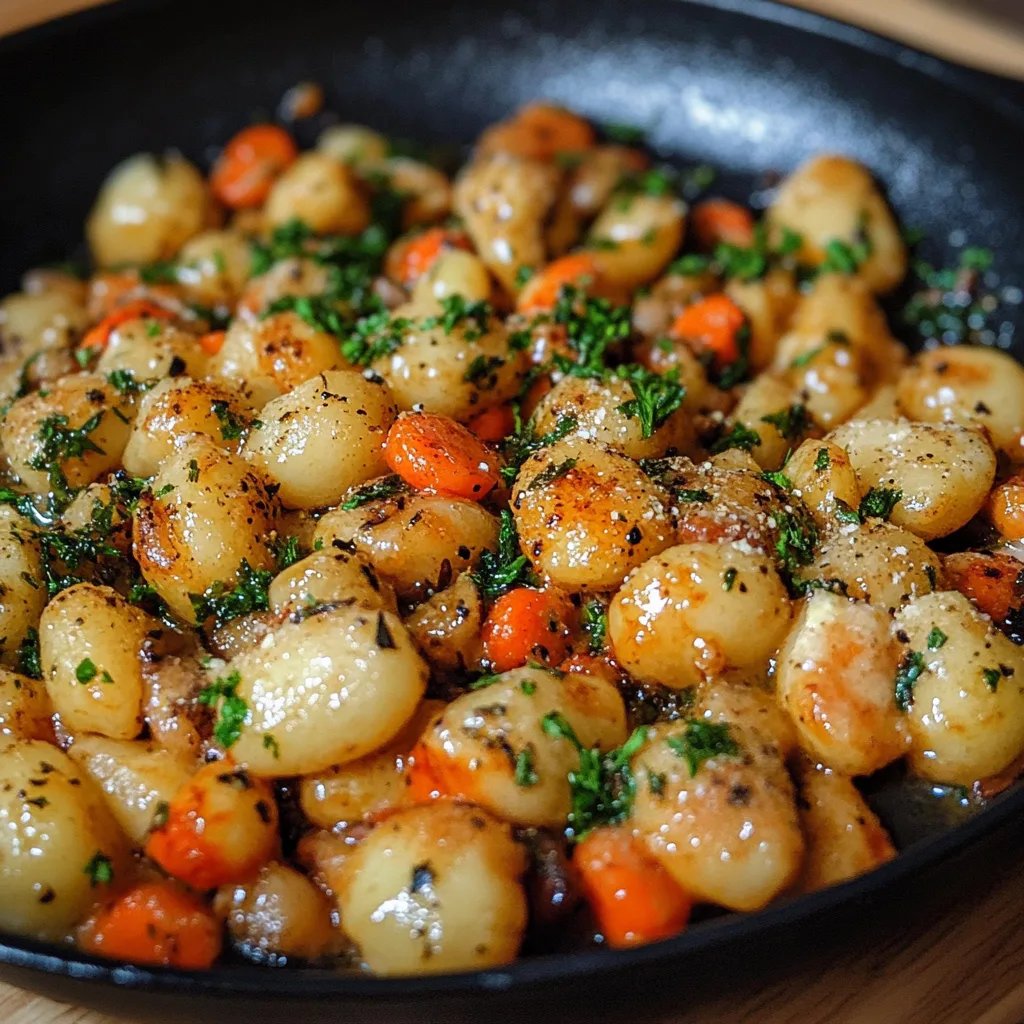 Cremige Gnocchi-Pfanne