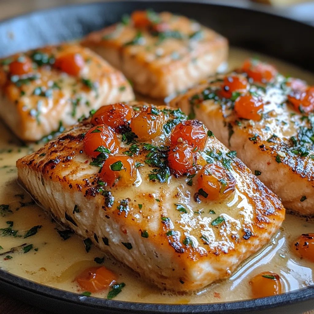 Cremiger Toskanischer Lachs: Ein Unglaubliches Ultimatives Rezept für 4 Personen