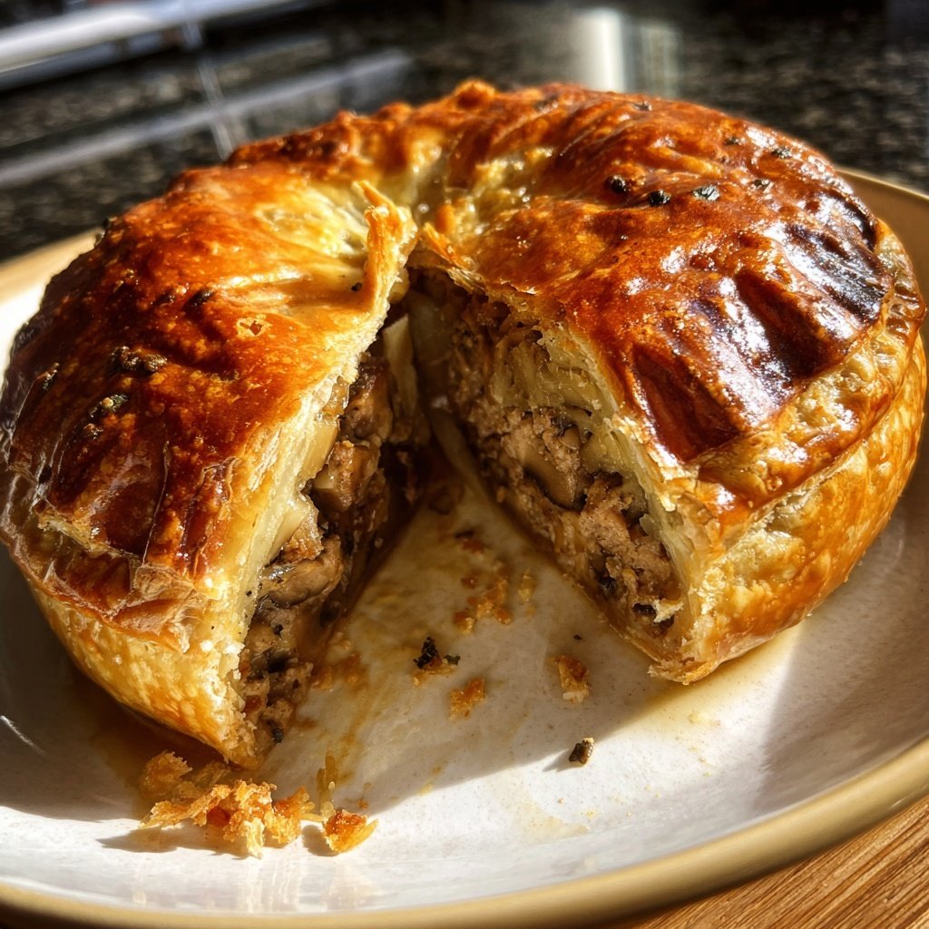 Mini Beef Wellington mit Pilzen