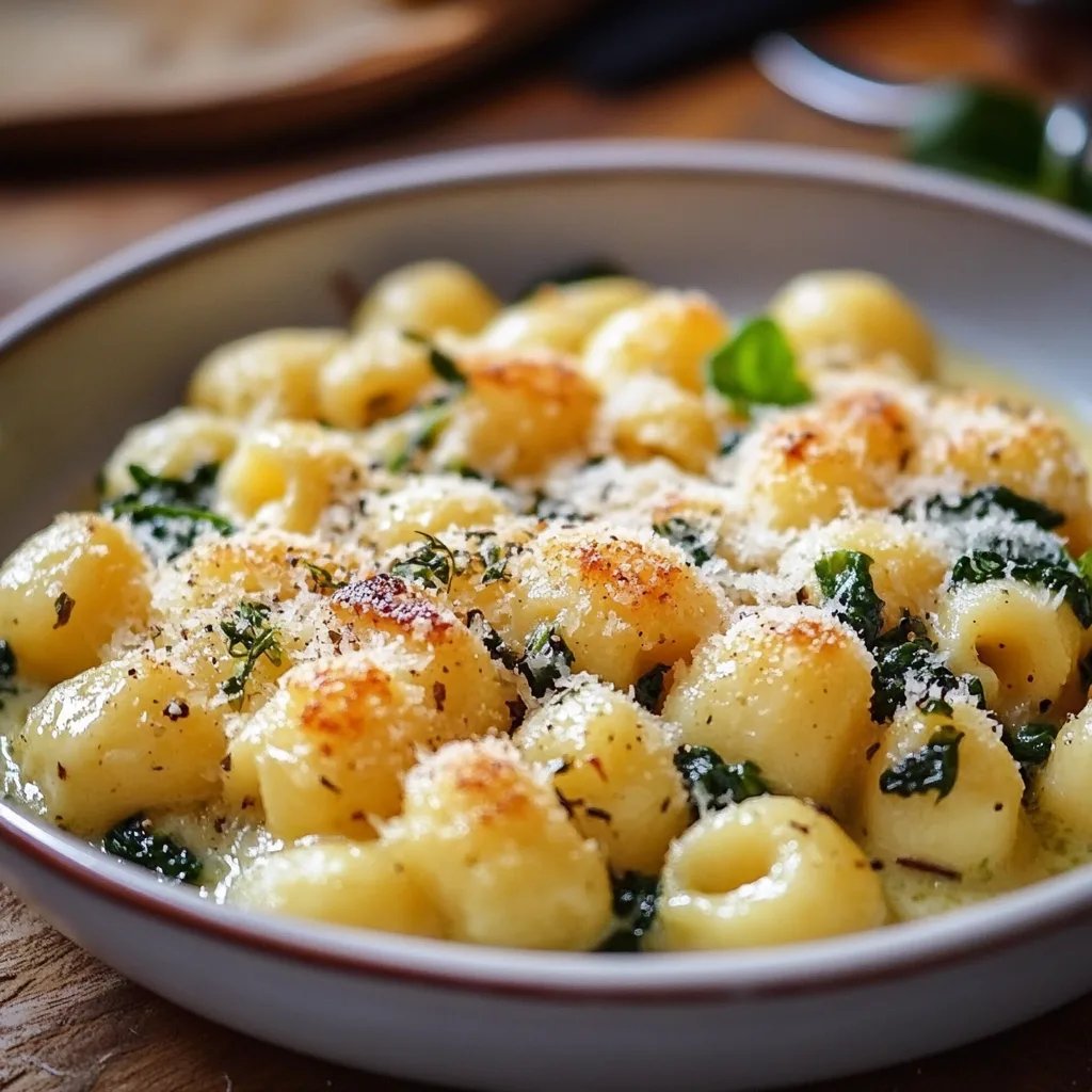 Gnocchi-Spinat-Auflauf