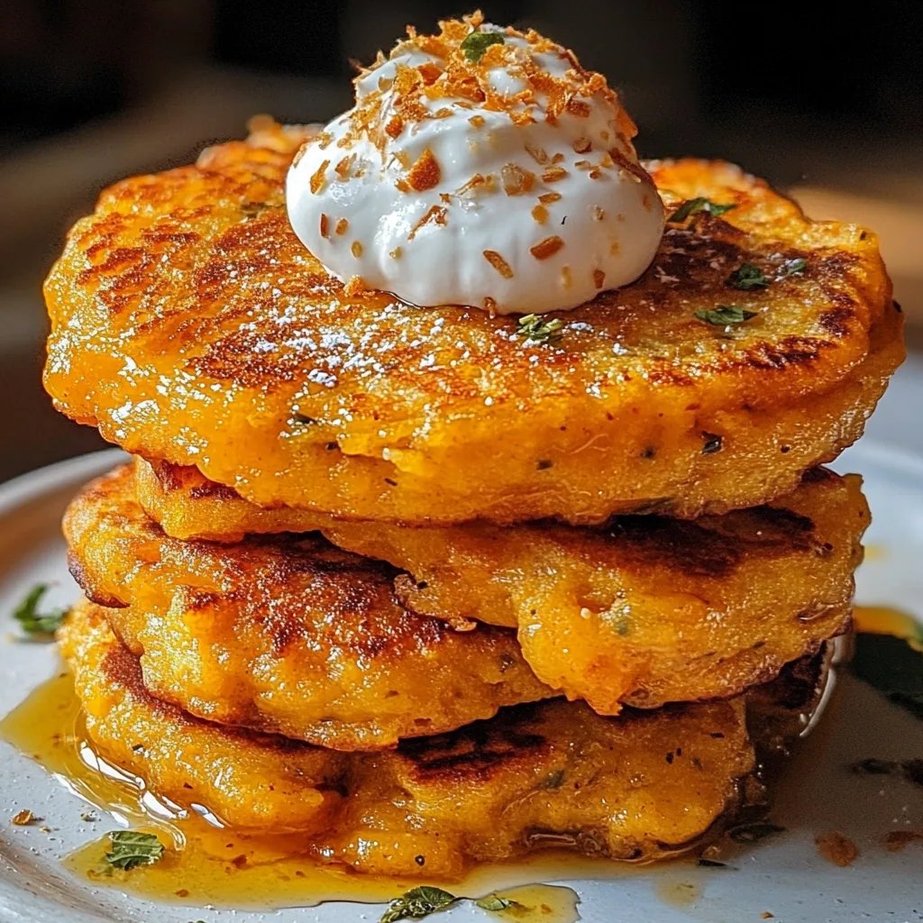 Kürbis Kartoffel Puffer