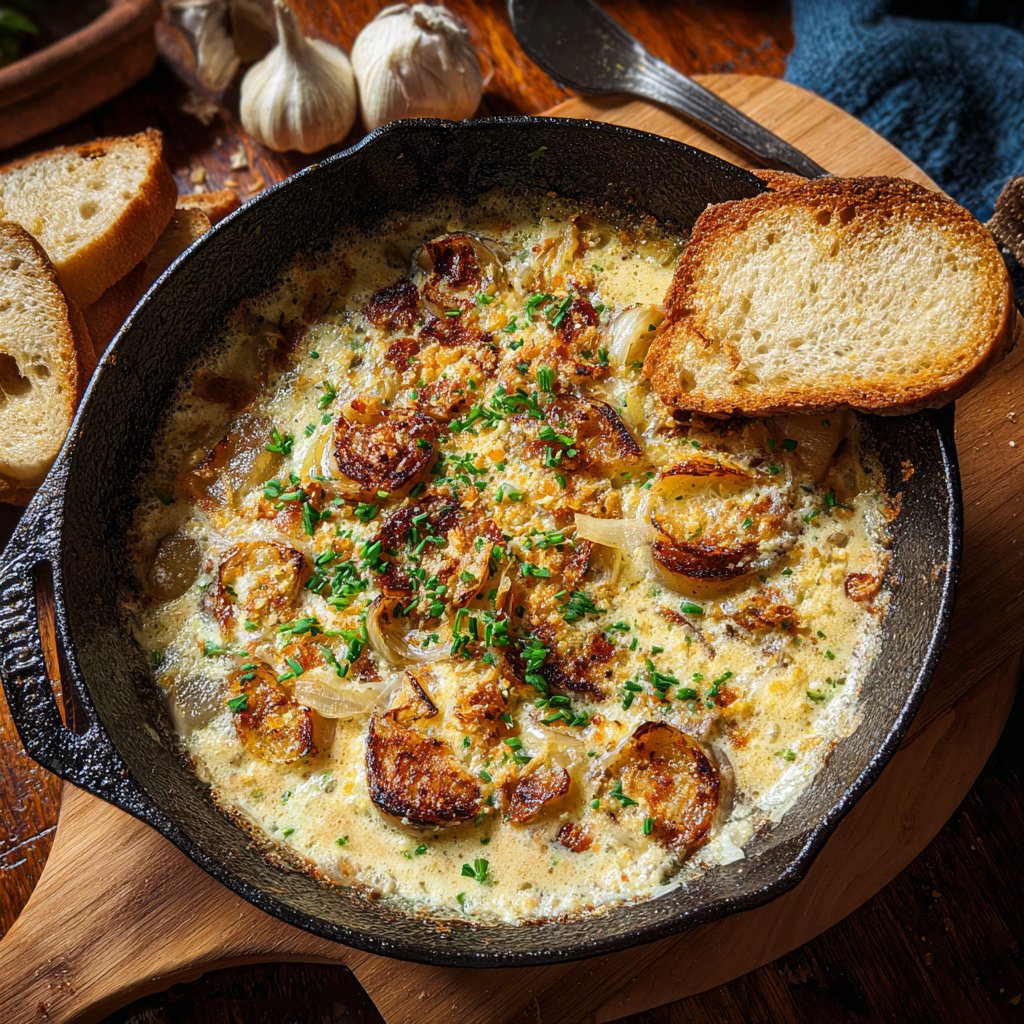 Knoblauch Parmesan Zwiebel Kochen