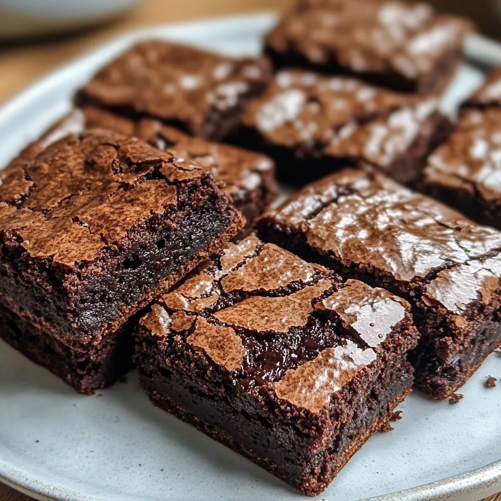 Die besten schokoladigen und zähen Brownies (Brookies)
