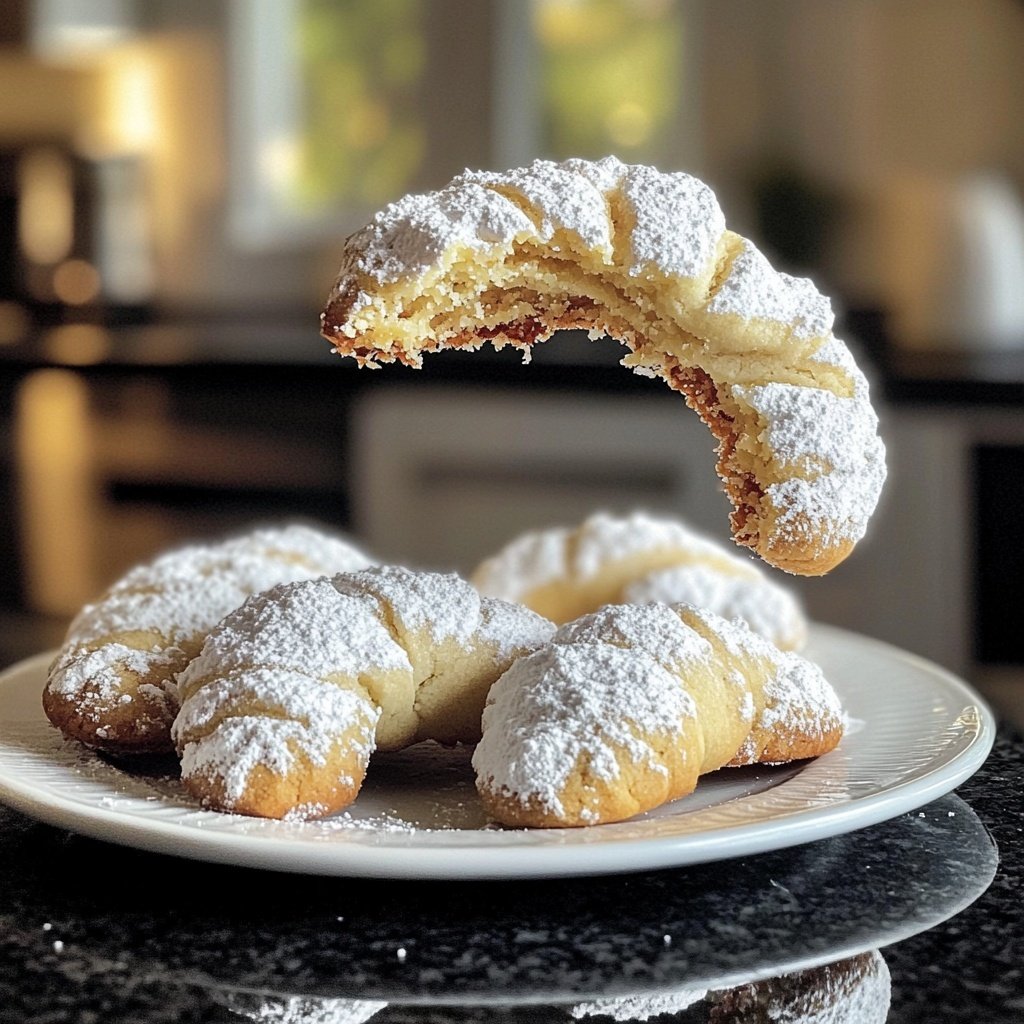 Buttrige Vanillekipferl