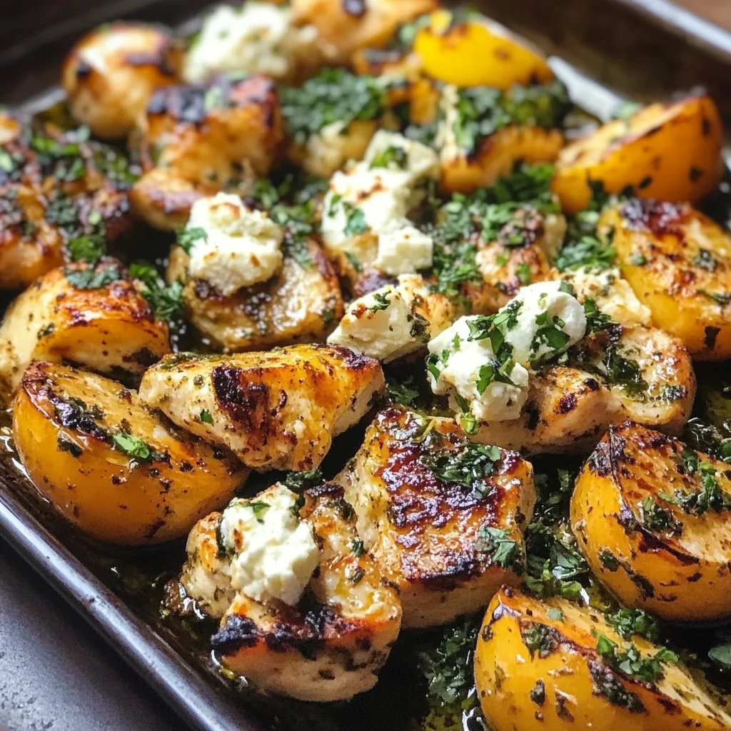 Ofen-Kürbis mit Feta