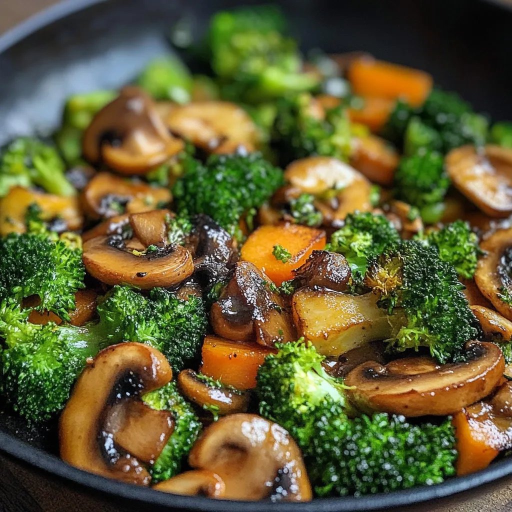 Pfanne mit Champignons, Brokkoli und Karotten: Ein Wunderbares Ultimatives Rezept