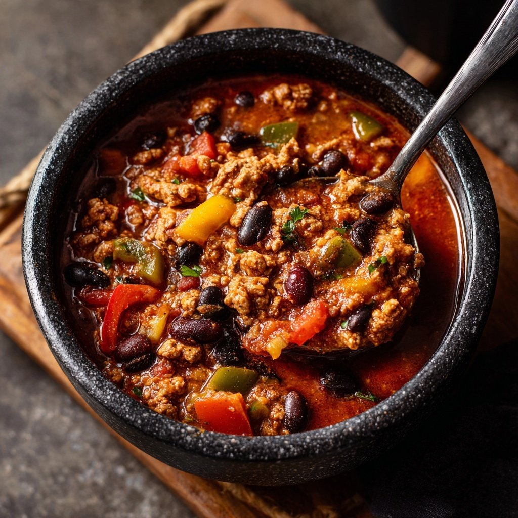 High-Protein Turkey Chili