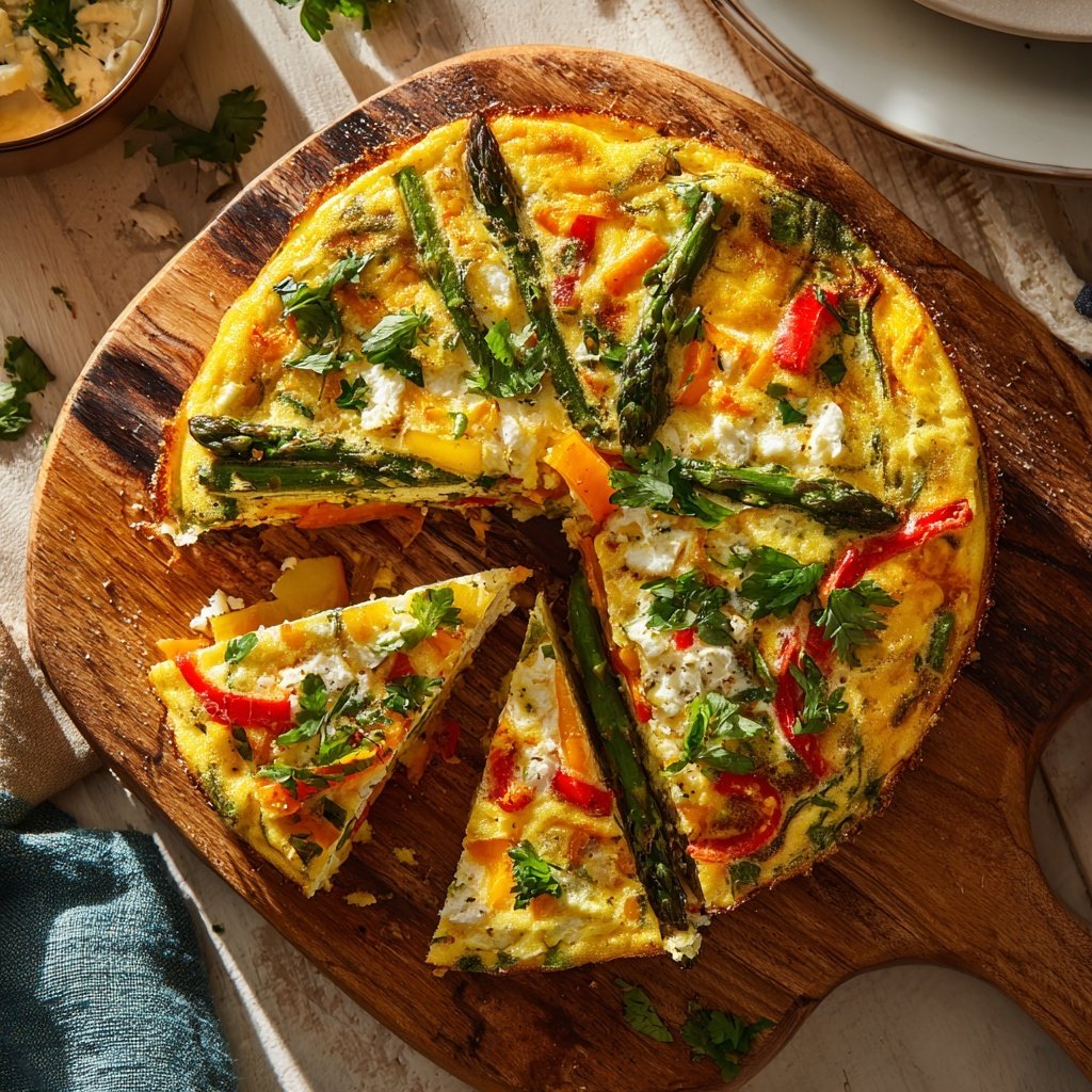 Sonnige Zitrus-Frühlings-Frittata