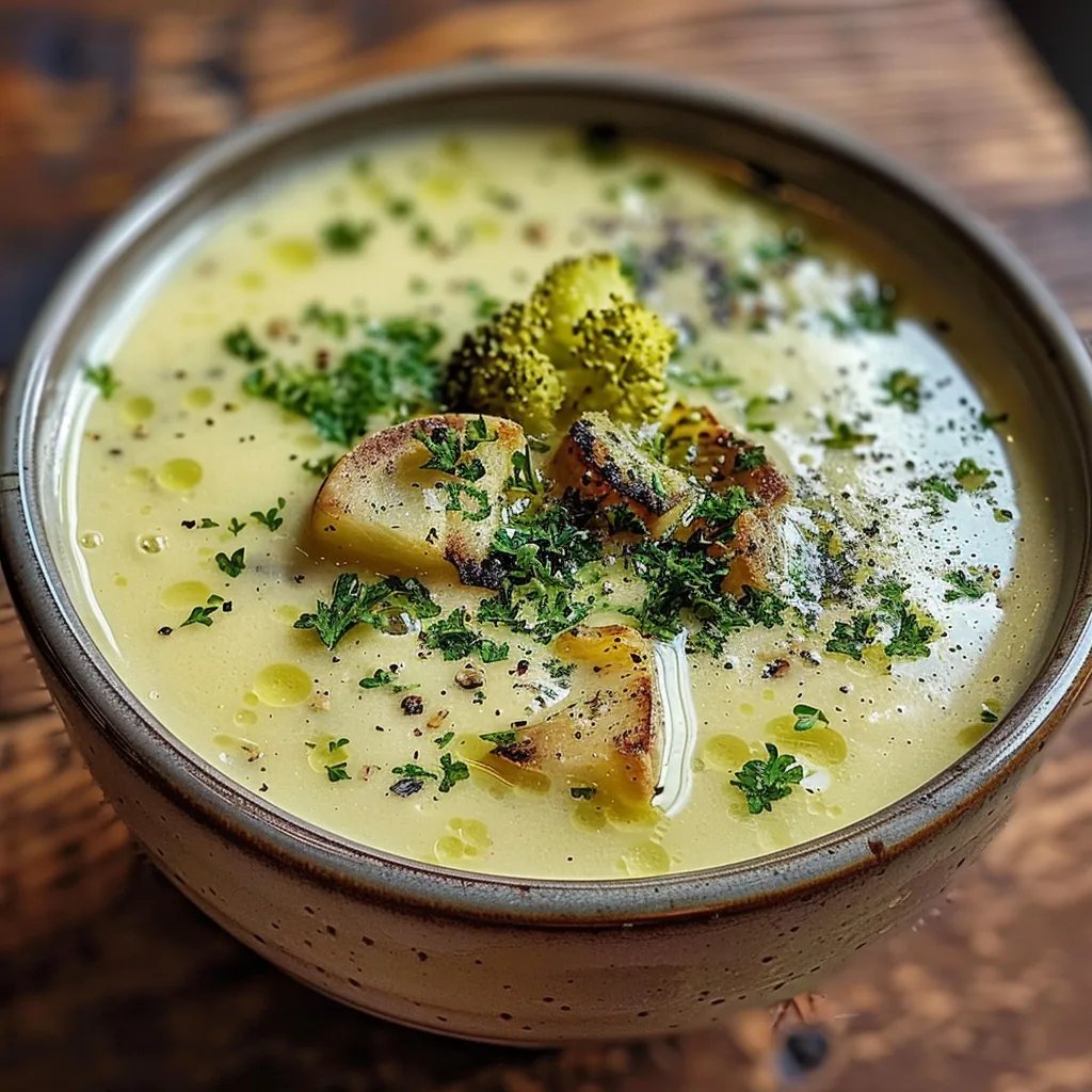 Brokkoli-Kartoffelsuppe