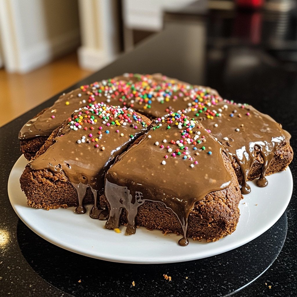 Schokoladenglasierte Lebkuchen