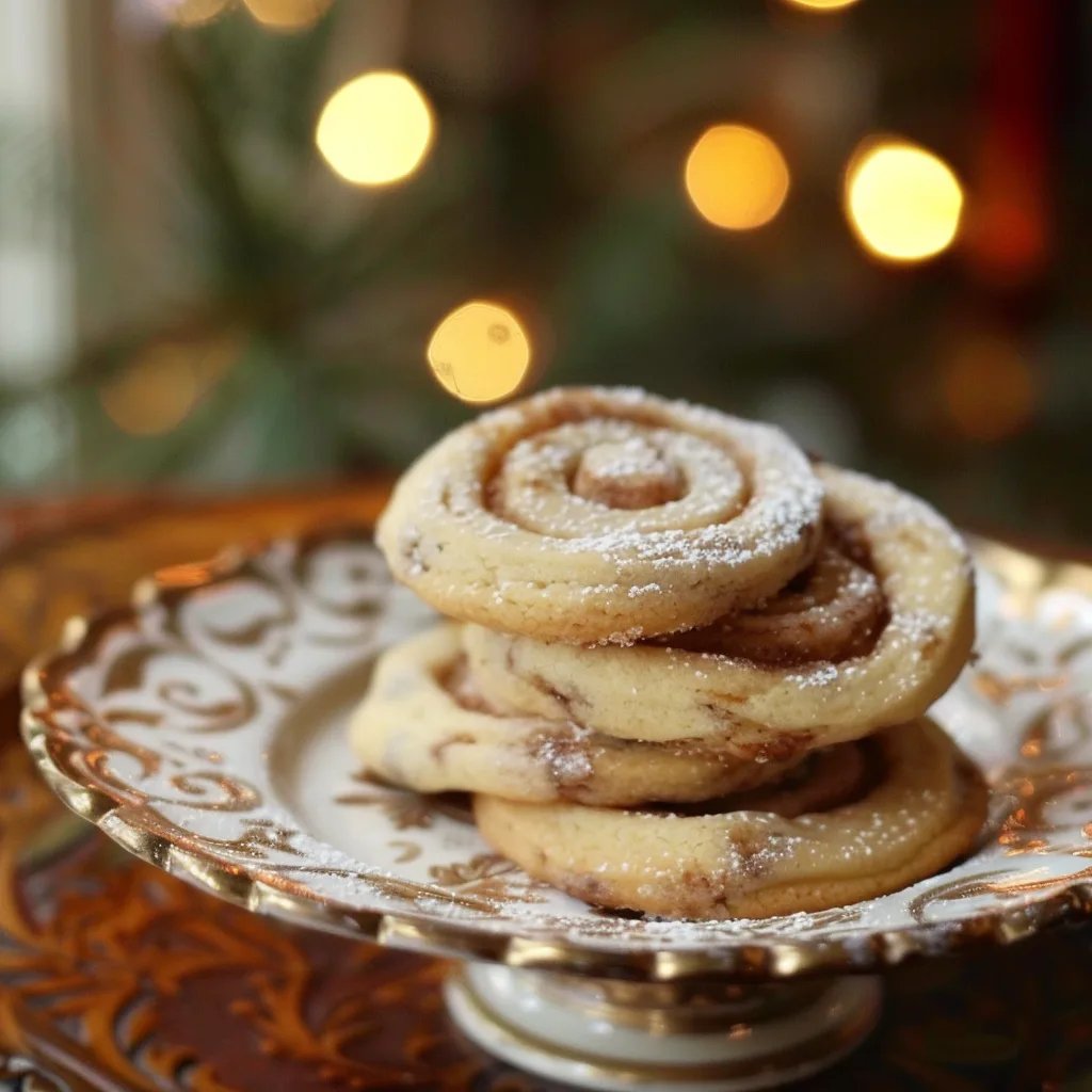 ZIMTSCHNECKENPLÄTZCHEN