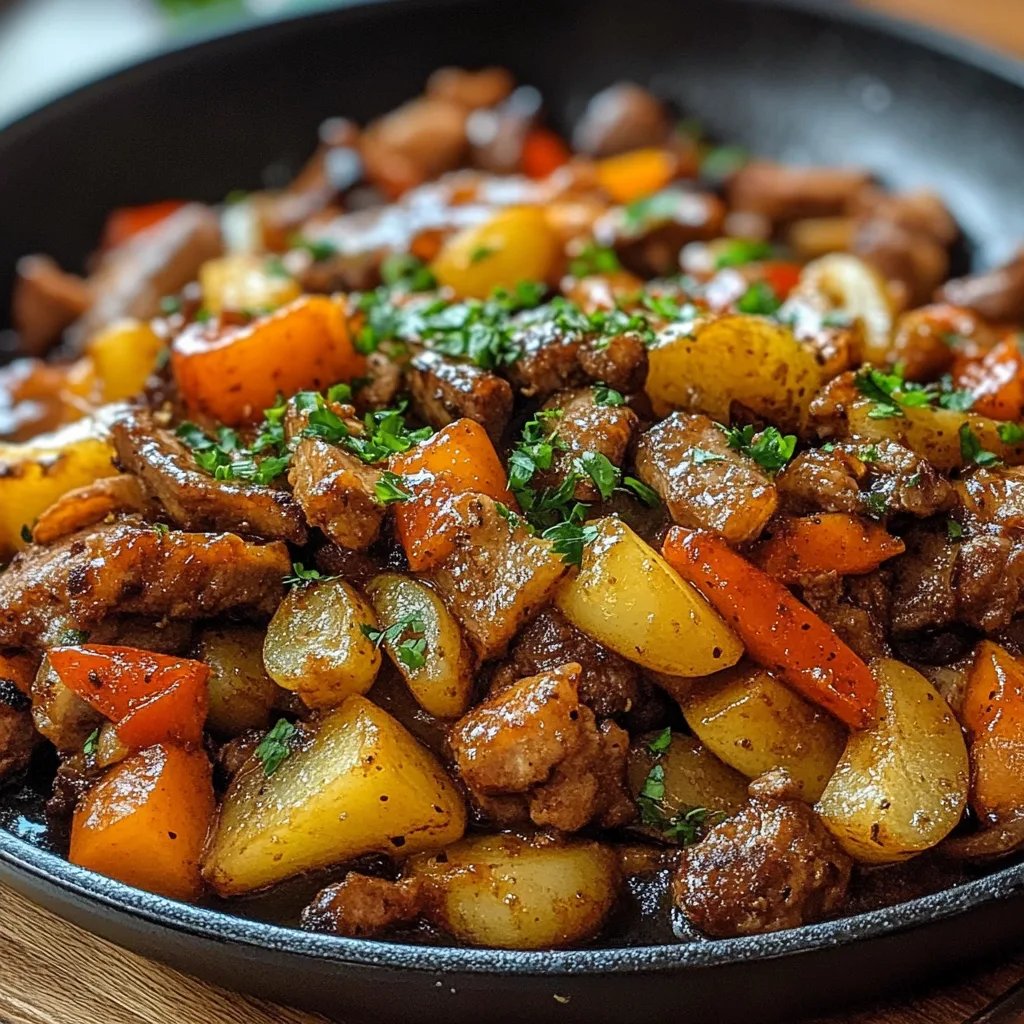 Mexikanische Hackfleisch-Pfanne mit Kartoffeln: Ein Unglaubliches Ultimatives Rezept für 4 Personen